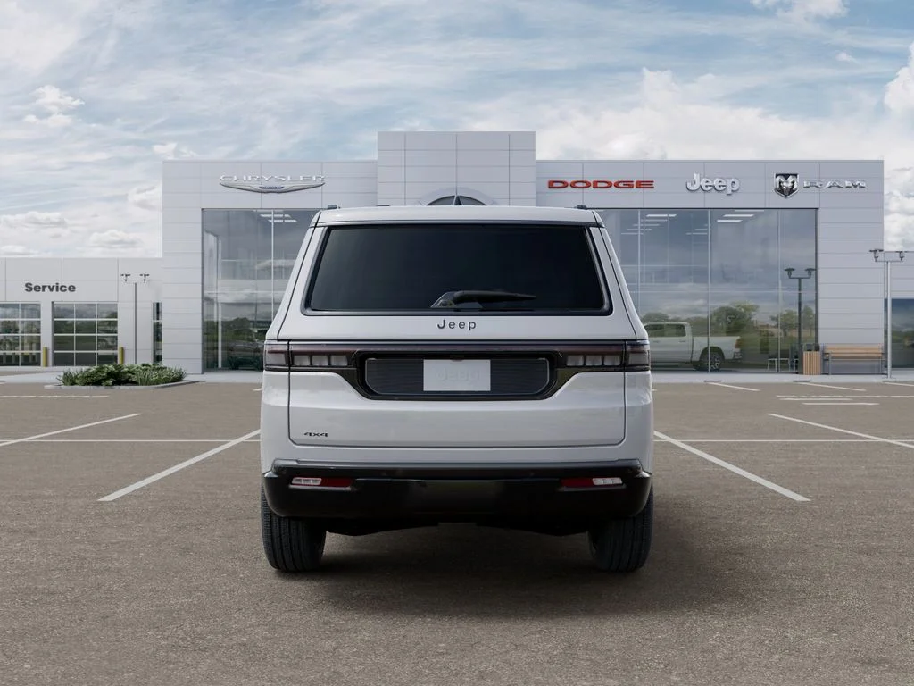 New 2026 Bright White Clear-Coat Exterior Paint Jeep Summit Obsidian image 8