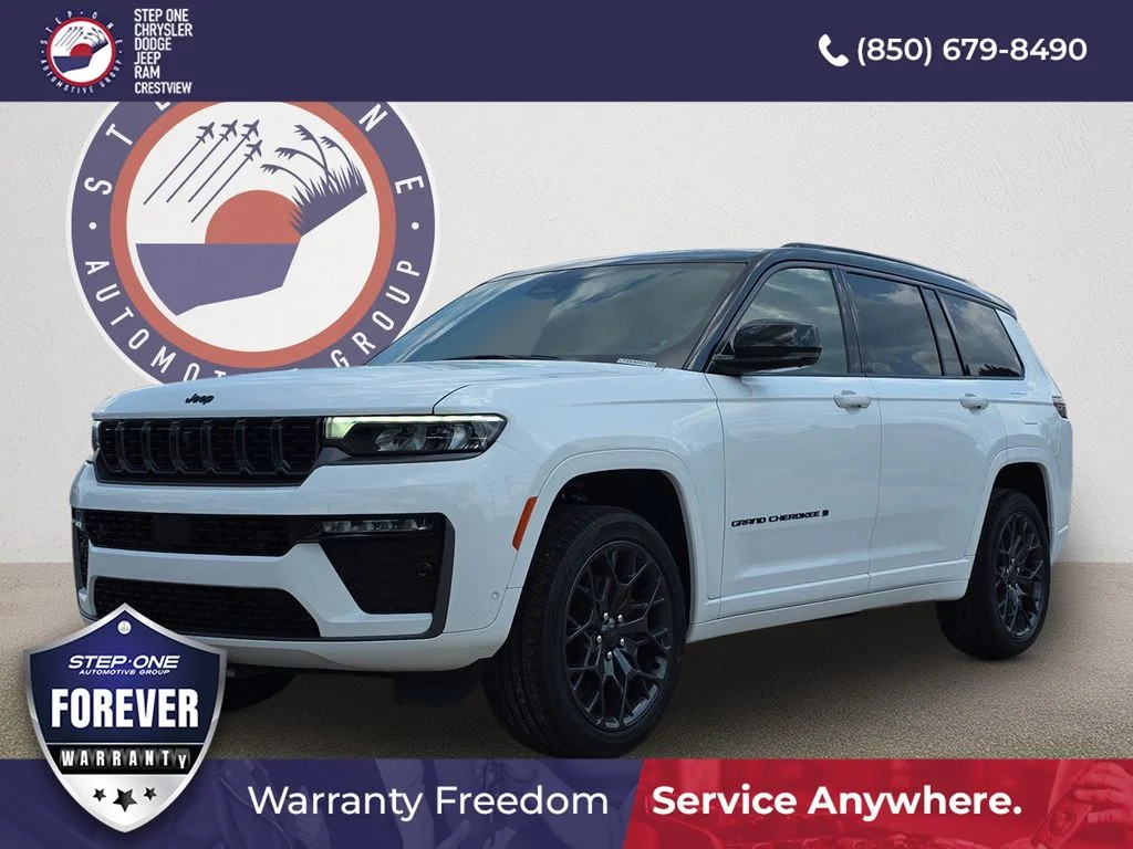New 2026 Bright White Clear-Coat Exterior Paint Jeep Summit image 1