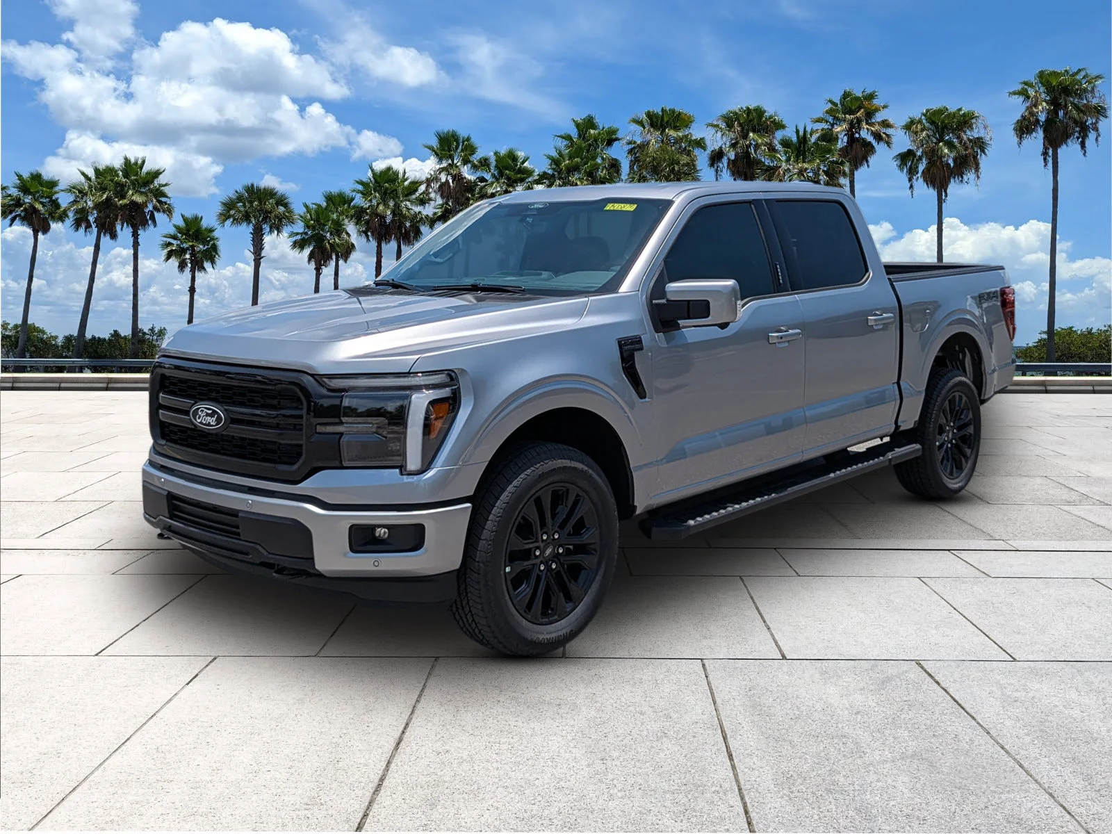 New 2026 Iconic Silver Metallic Ford Lariat image 3
