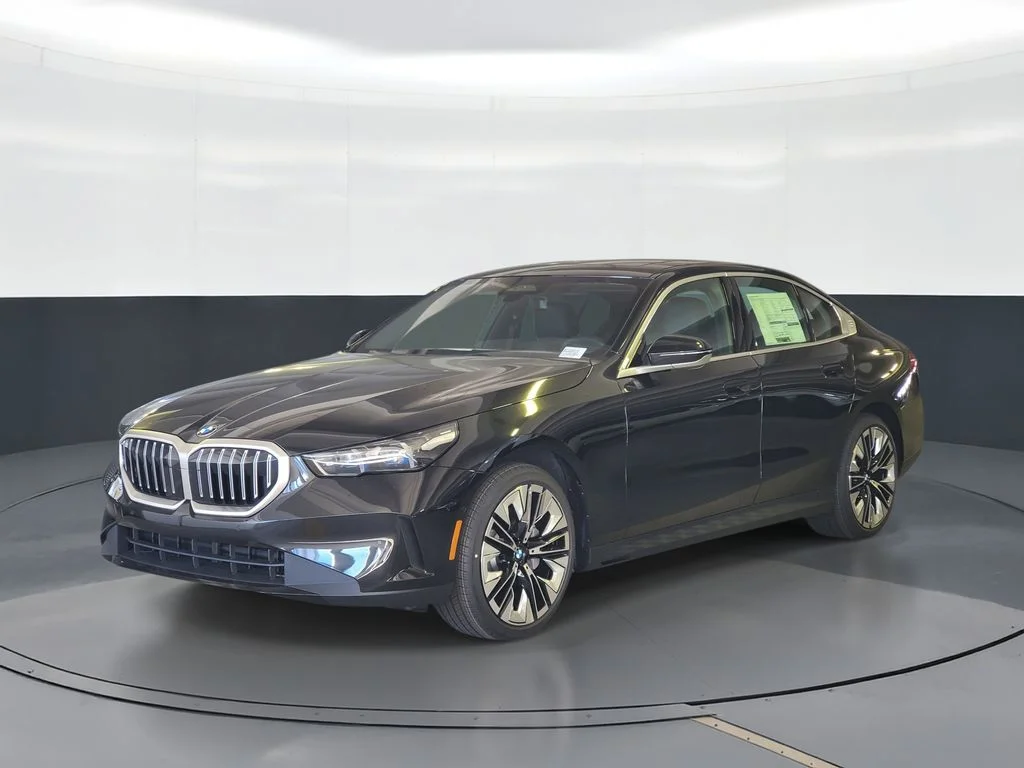 Used 2026 Black Sapphire Metallic BMW 530i image 1