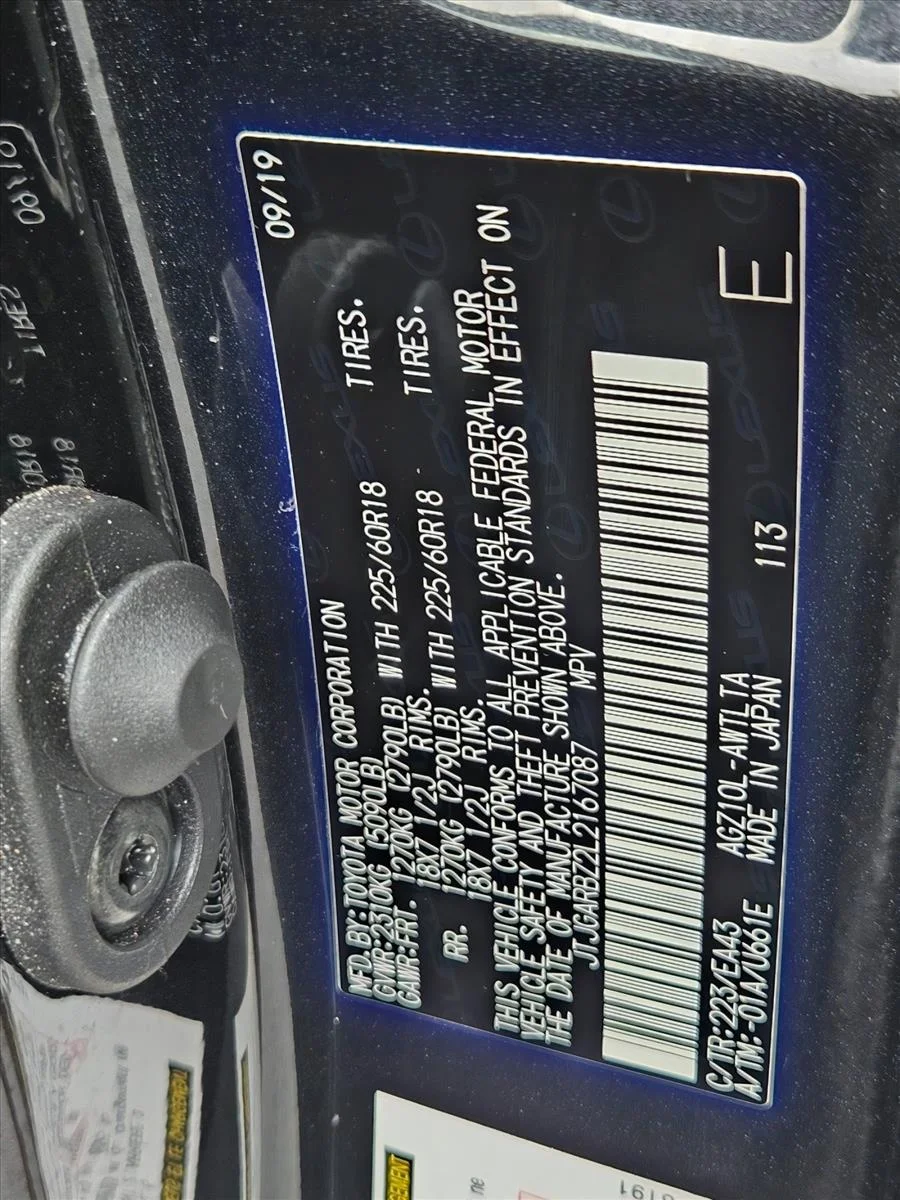 Certified Used 2020 Caviar Lexus NX 300 image 26