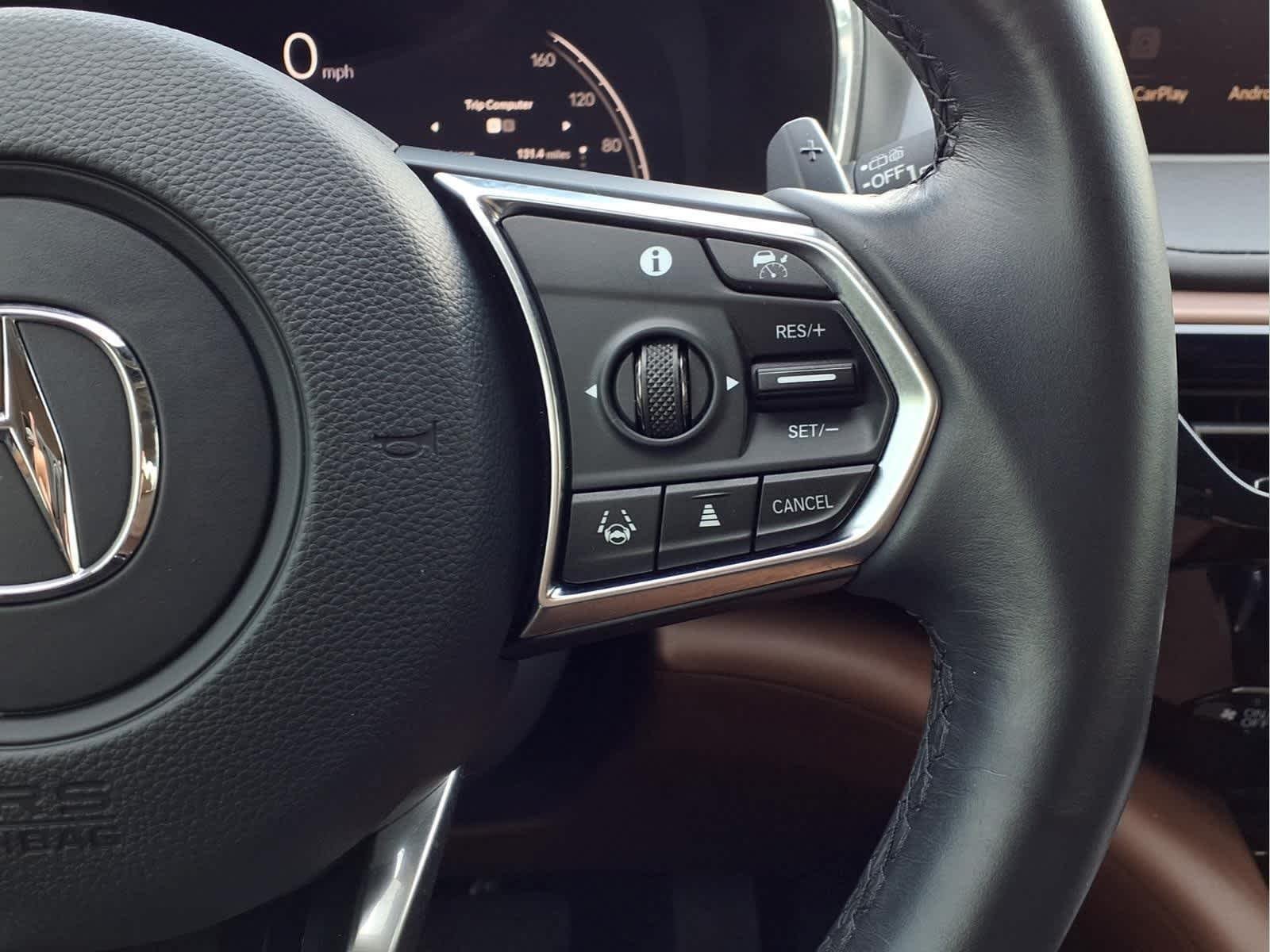 Used 2023 Liquid Carbon Metallic Acura w/Technology Package image 22