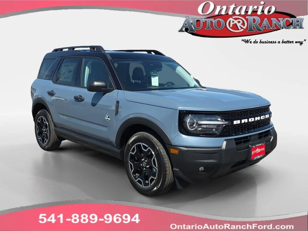 New 2026 Azure Gray Metallic Tri-Coat Ford Outer Banks® image 1