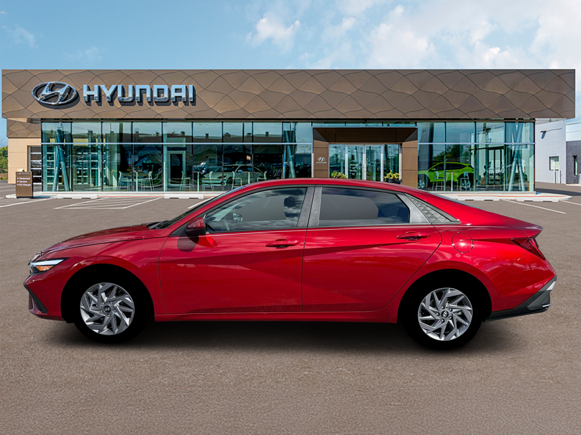 New 2026 Red Hyundai Blue image 3