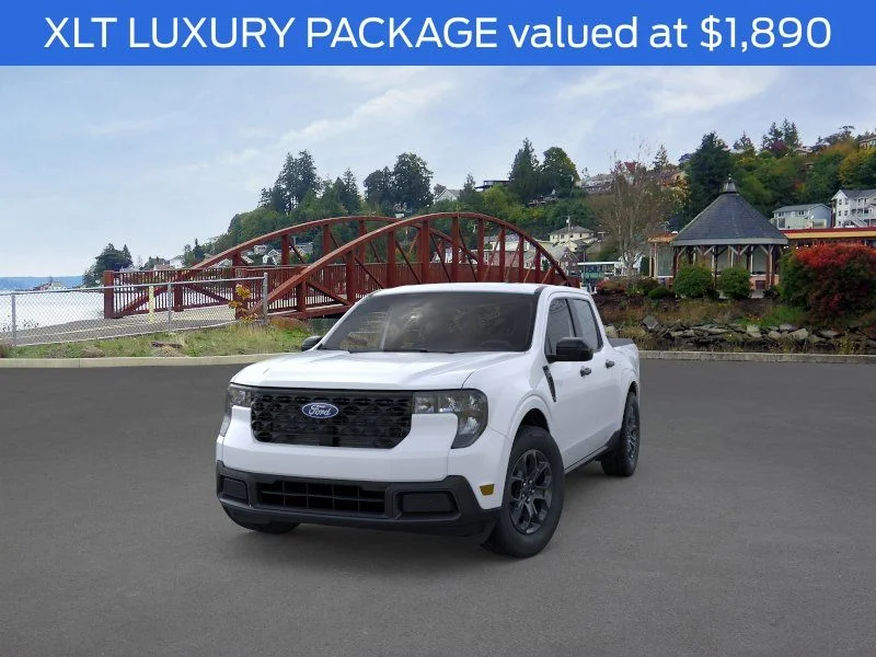 New 2025 White Ford XLT image 3