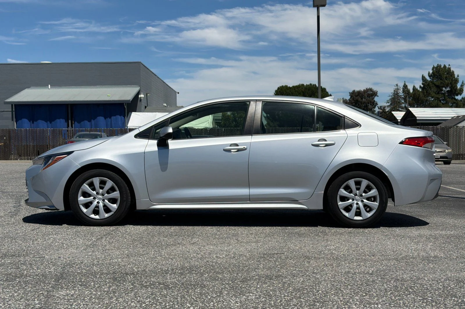 Used 2023 Silver Toyota LE image 9
