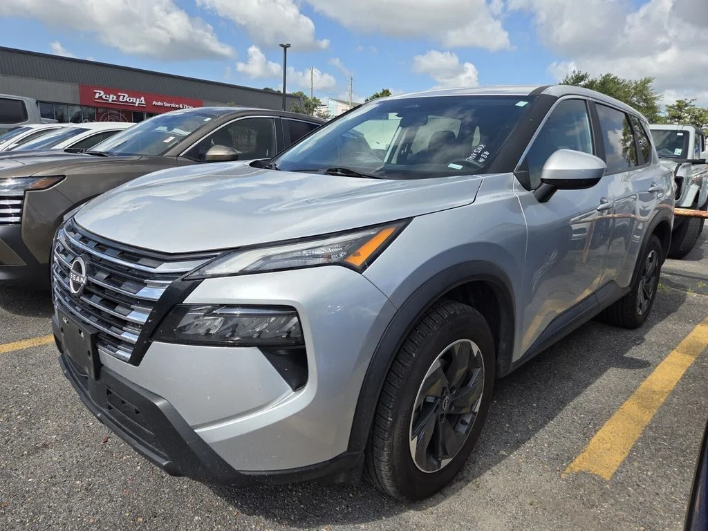 Used 2024 Silver Nissan SV image 1