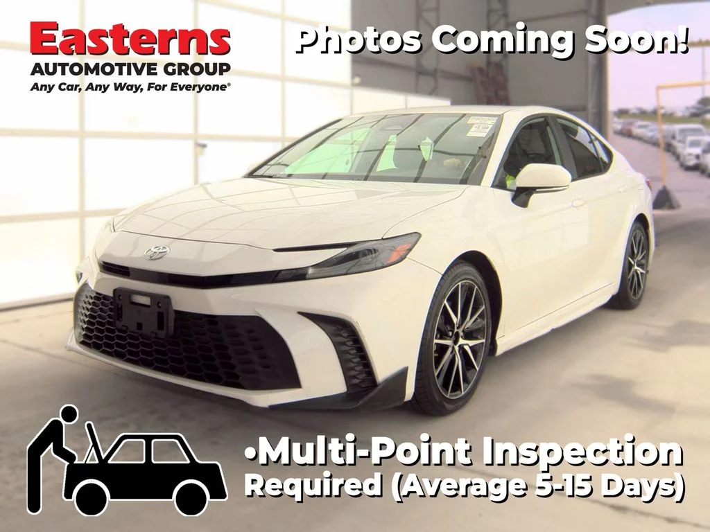 Used 2025 White Toyota SE image 1