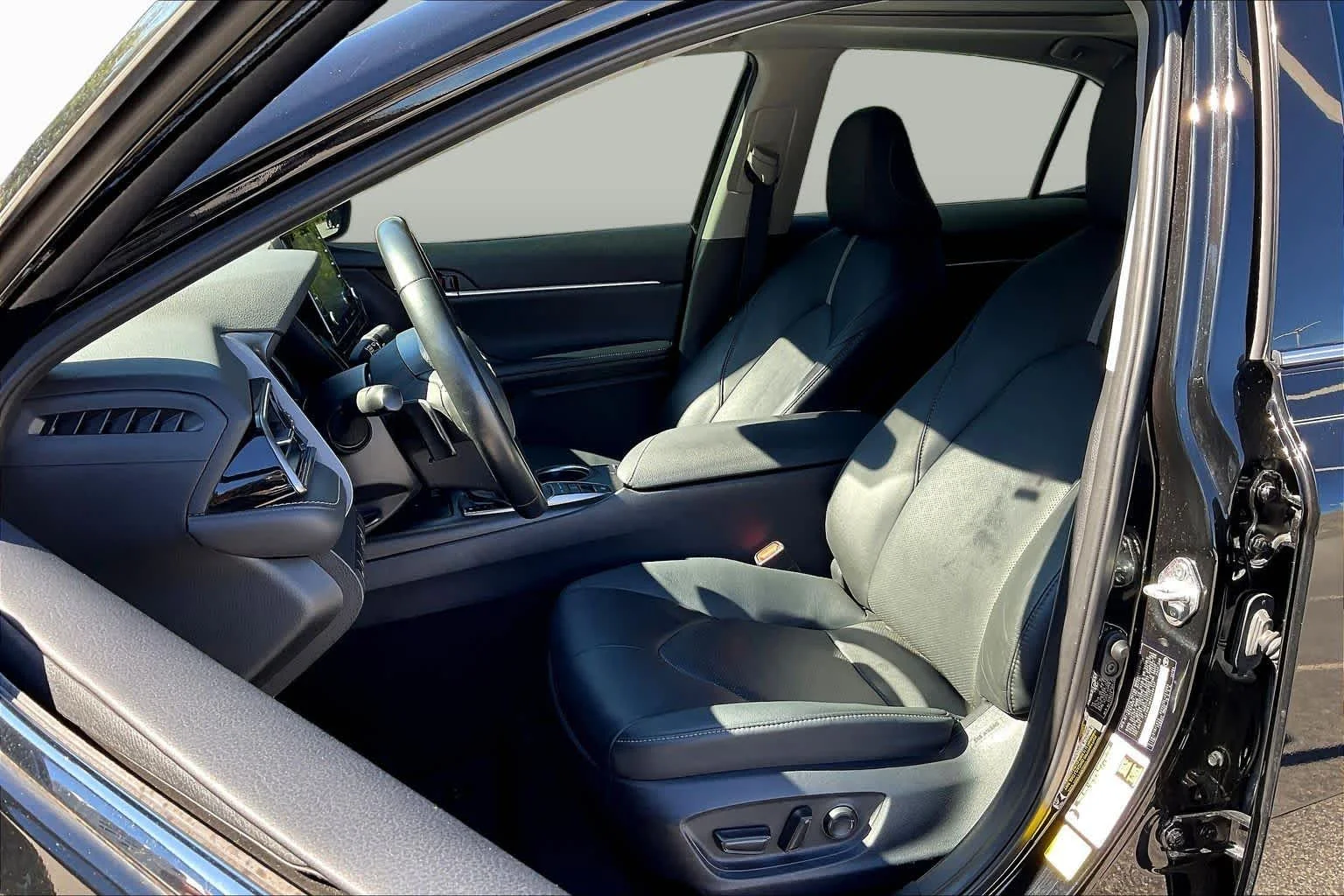 Used 2024 Midnight Black Metallic Toyota XSE image 8