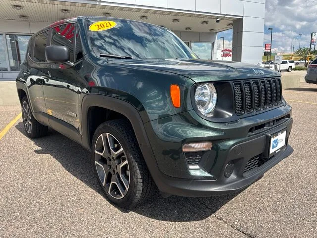 Used 2021 Jeep Renegade Jeepster with VIN ZACNJDAB1MPM18428 for sale in Delta, CO