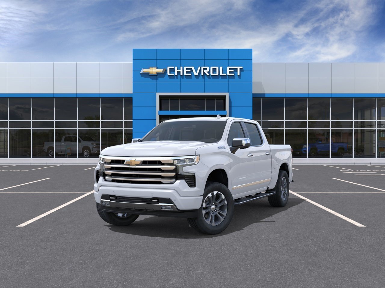 New 2026 Polar White Tricoat Chevrolet High Country image 8