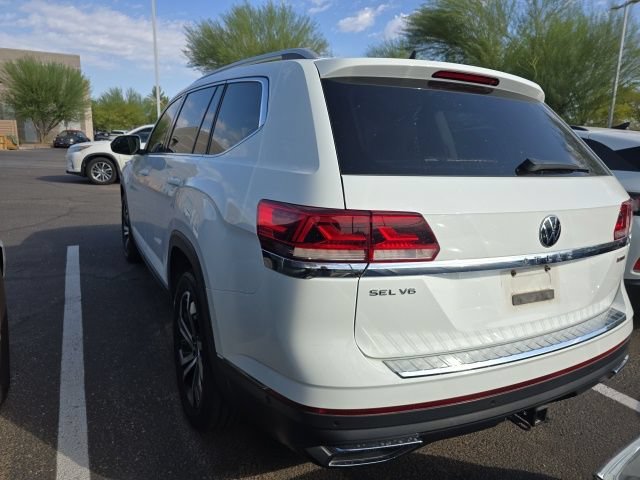Used 2021 Pure White Volkswagen 3.6L V6 SEL Premium image 4