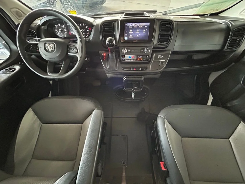 Used 2025 Bright White Clearcoat Ram High Roof image 10