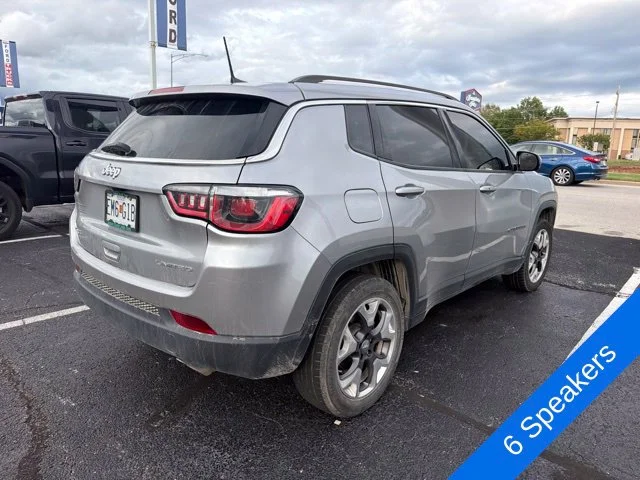 Used 2020 Billet Silver Metallic Clearcoat Jeep Limited image 6