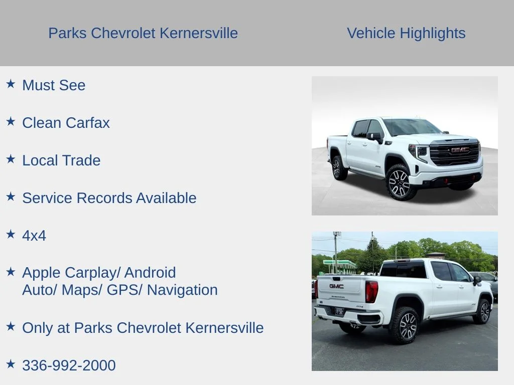 Used 2024 White GMC AT4 image 6