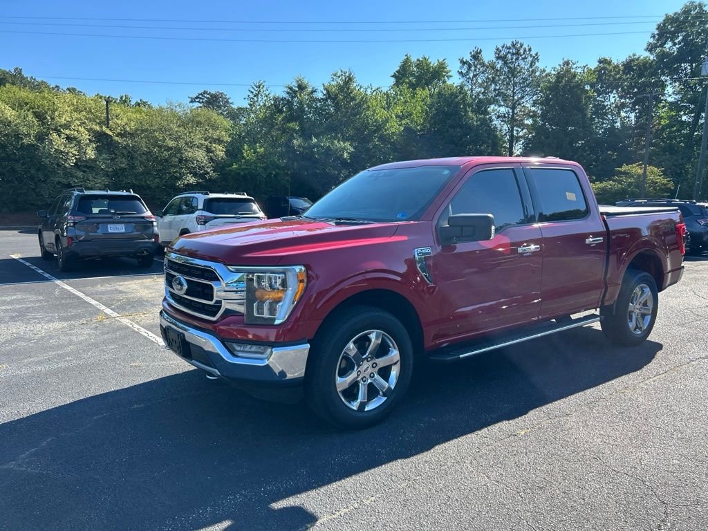 Used 2021 Red Ford XLT image 9