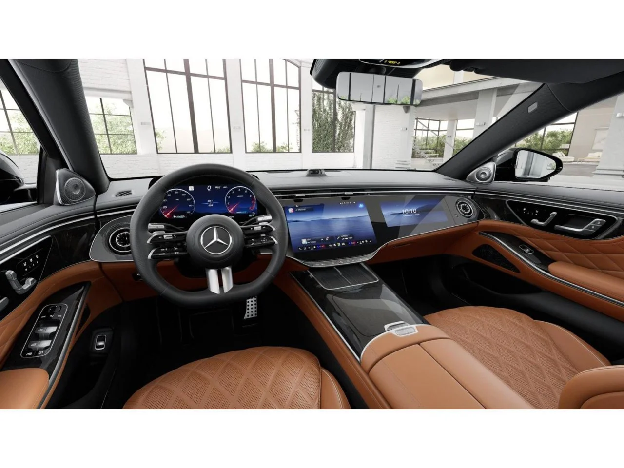 New 2027 Obsidian Black Metallic Mercedes-Benz S 500 image 3