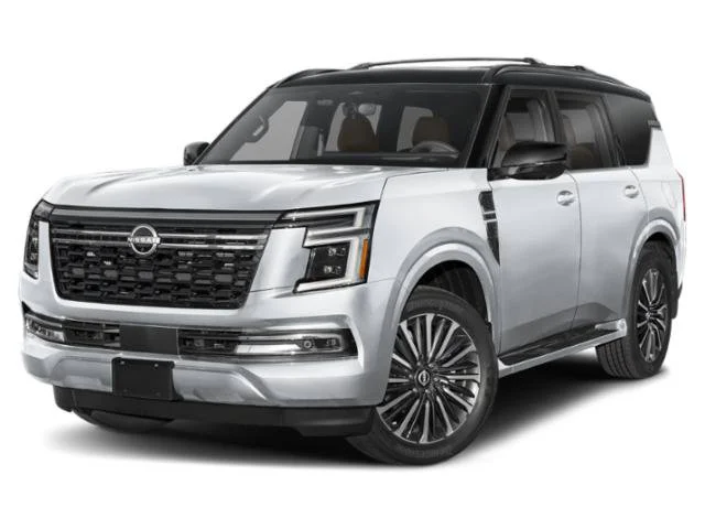 New 2026 Everest White TriCoat / Super Black Two-tone Nissan Platinum Reserve image 1