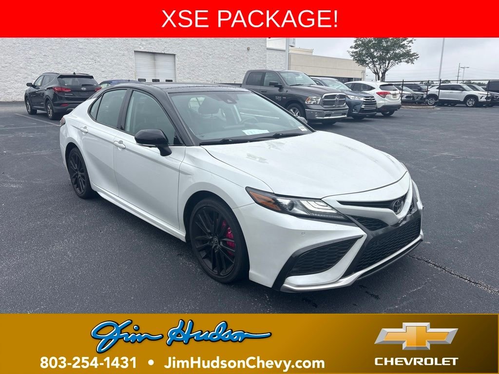 Used 2023 Beige Toyota XSE image 1