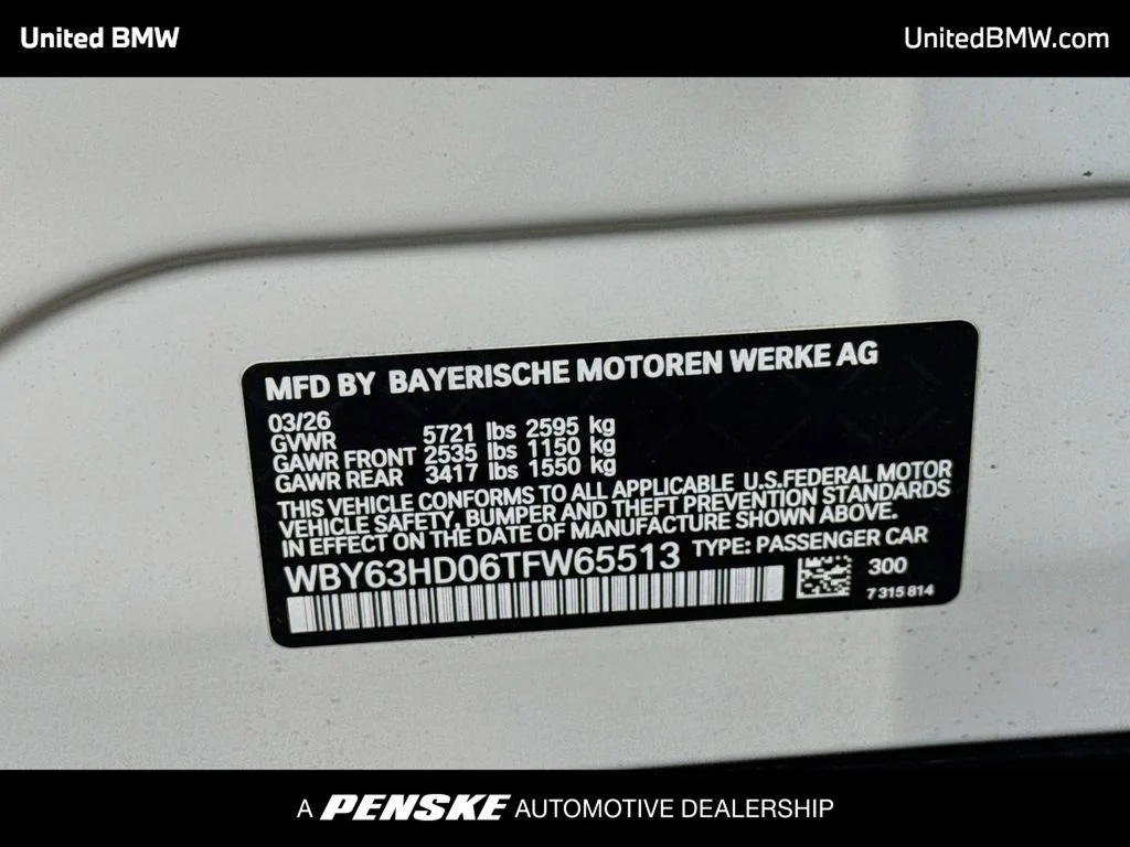 New 2026 Alpine White BMW eDrive40 image 16