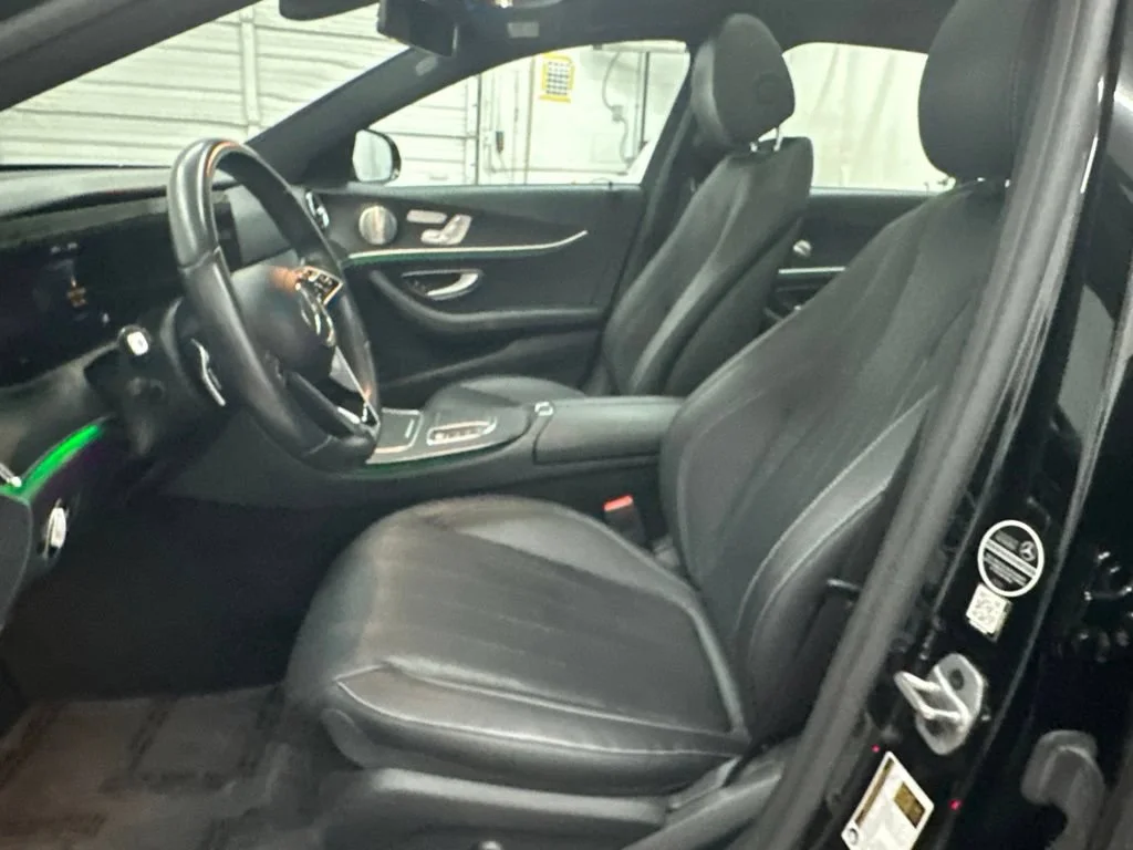 Certified Used 2022 Black Mercedes-Benz E 350 image 22