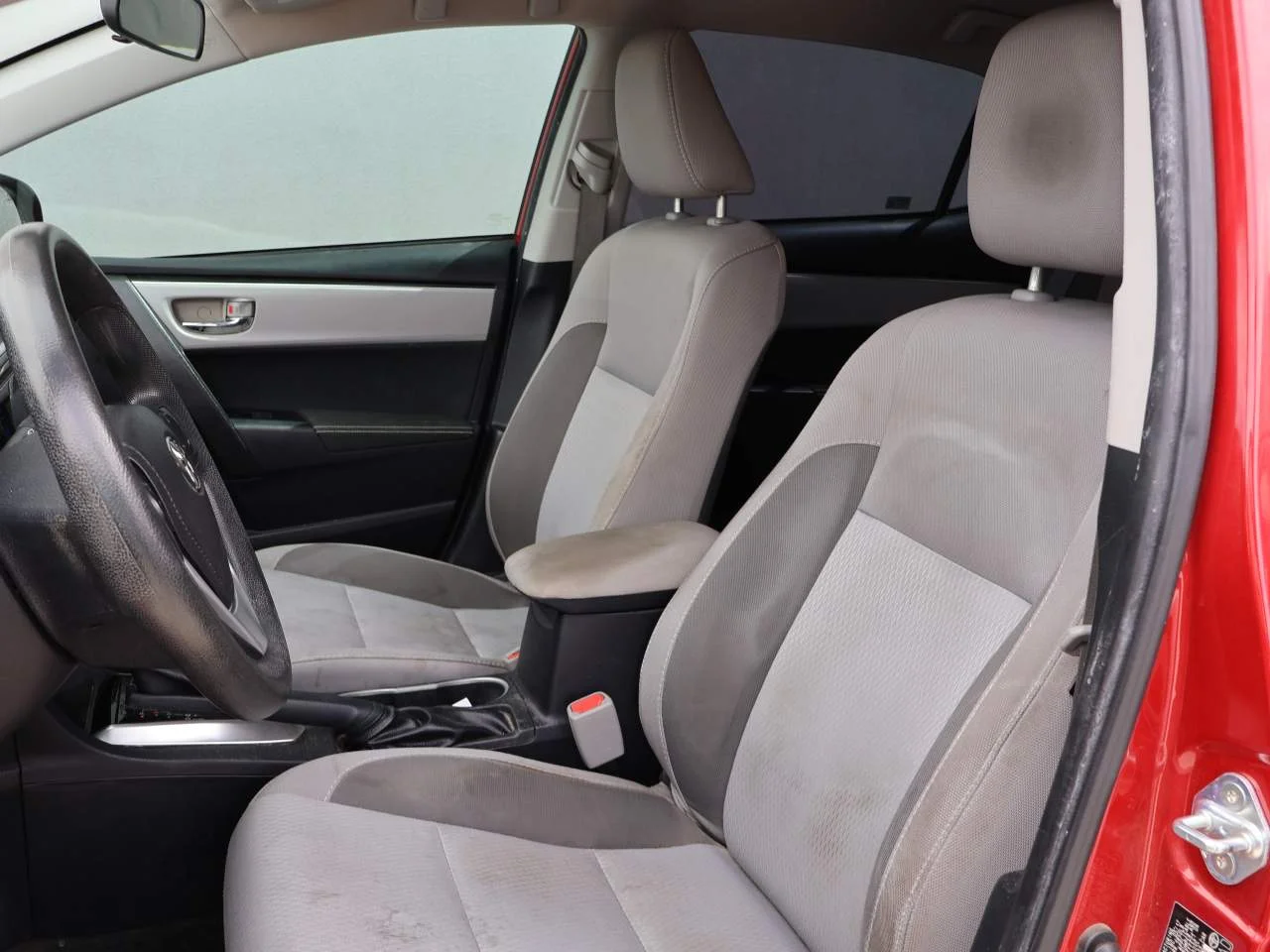 Used 2017 Barcelona Red Metallic Toyota LE image 9