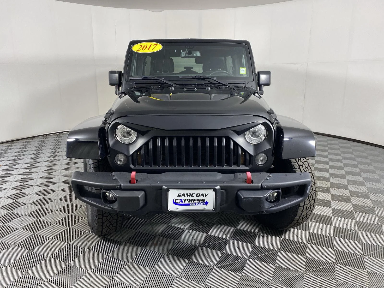 Used 2017 Black Clearcoat Jeep Rubicon Hard Rock image 2