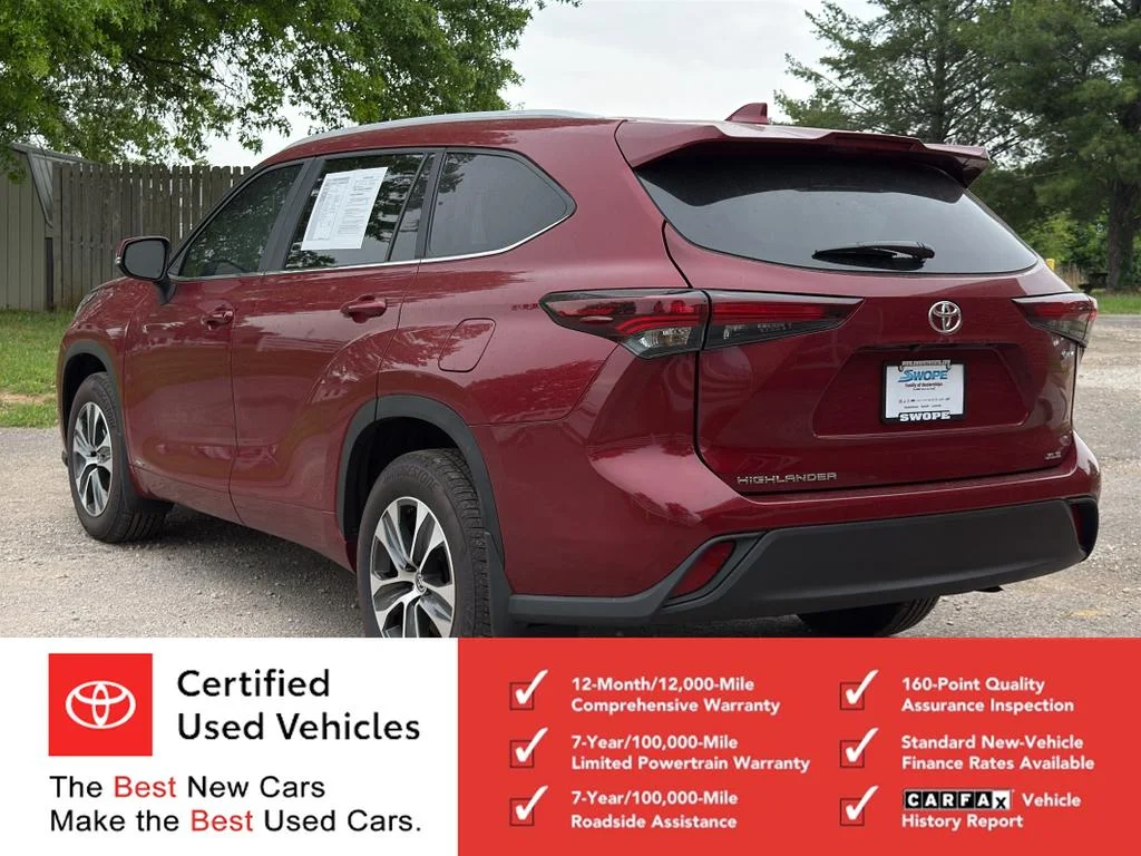 Used 2026 Ruby Flare Pearl Toyota Hybrid XLE image 5