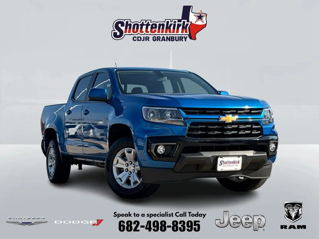 Used 2022 Blue Chevrolet LT image 1