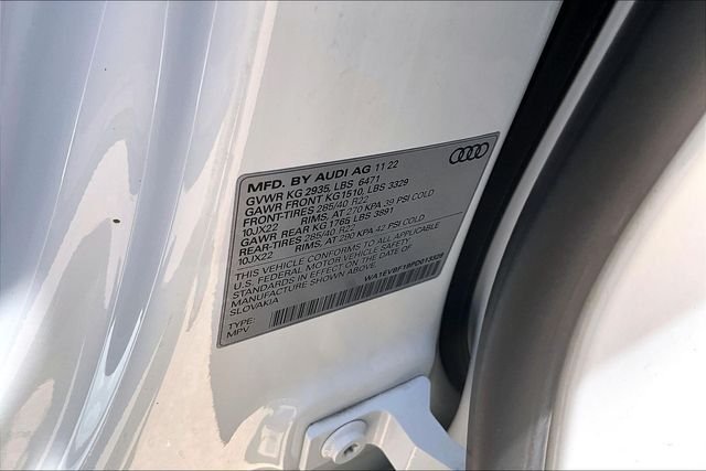 Used 2023 White Audi 55 Premium Plus image 35