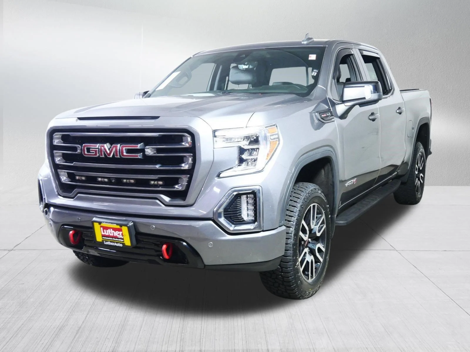 Used 2021 Satin Steel Metallic GMC AT4 image 3