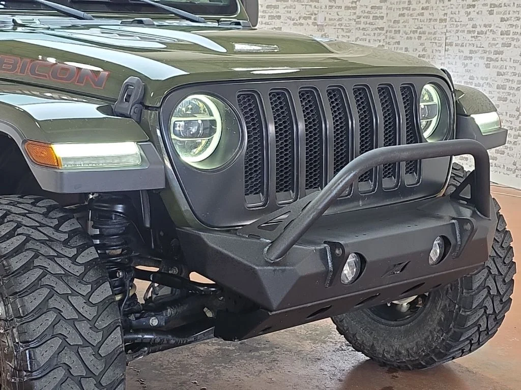 Used 2020 Sarge Green Clearcoat Jeep Unlimited Rubicon image 8