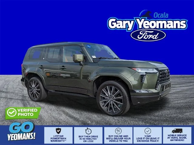Certified Used 2024 Nori Green Pearl Lexus 550 Luxury+ image 1
