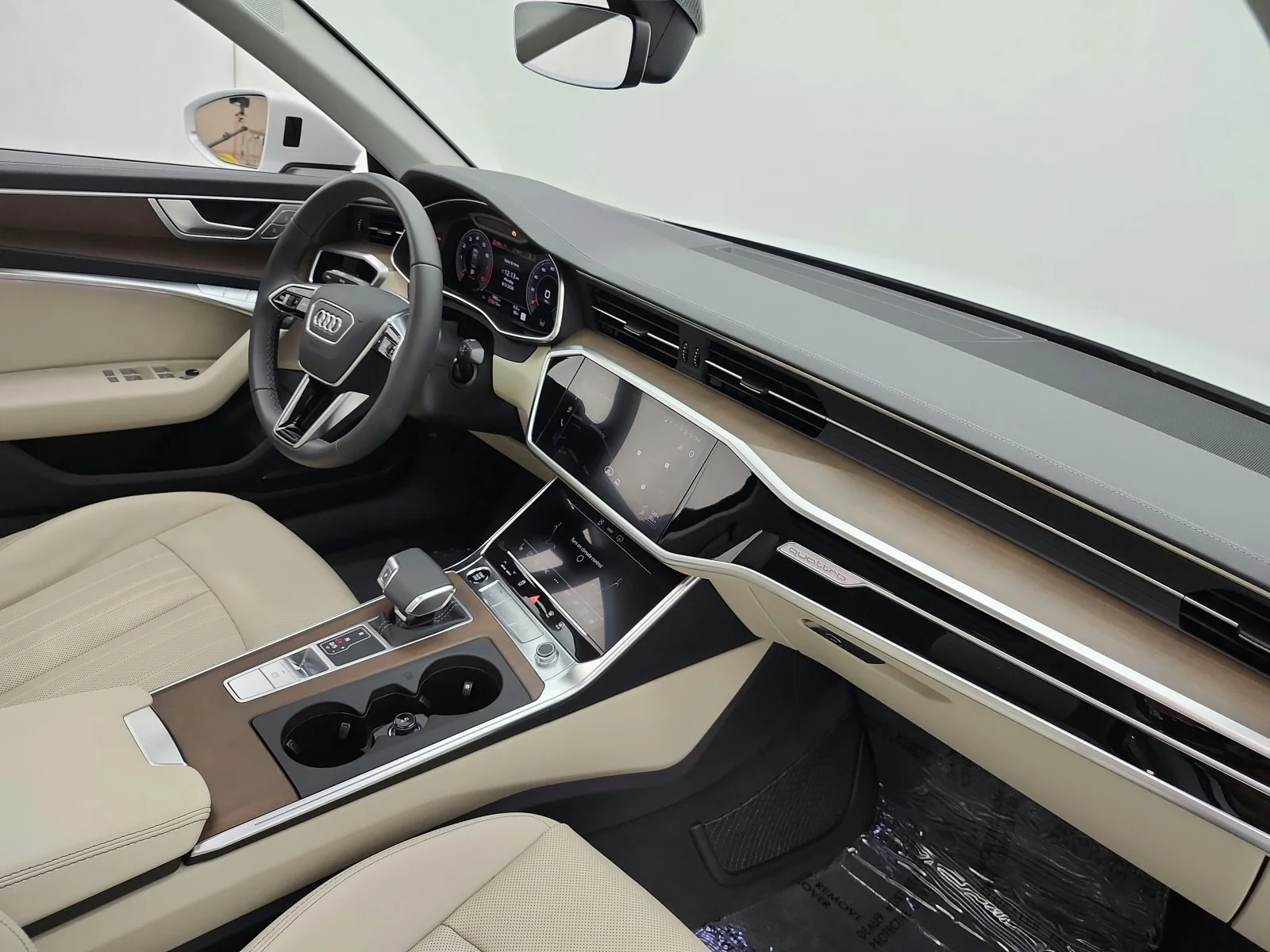 Used 2025 Glacier White Metallic Audi Premium image 19