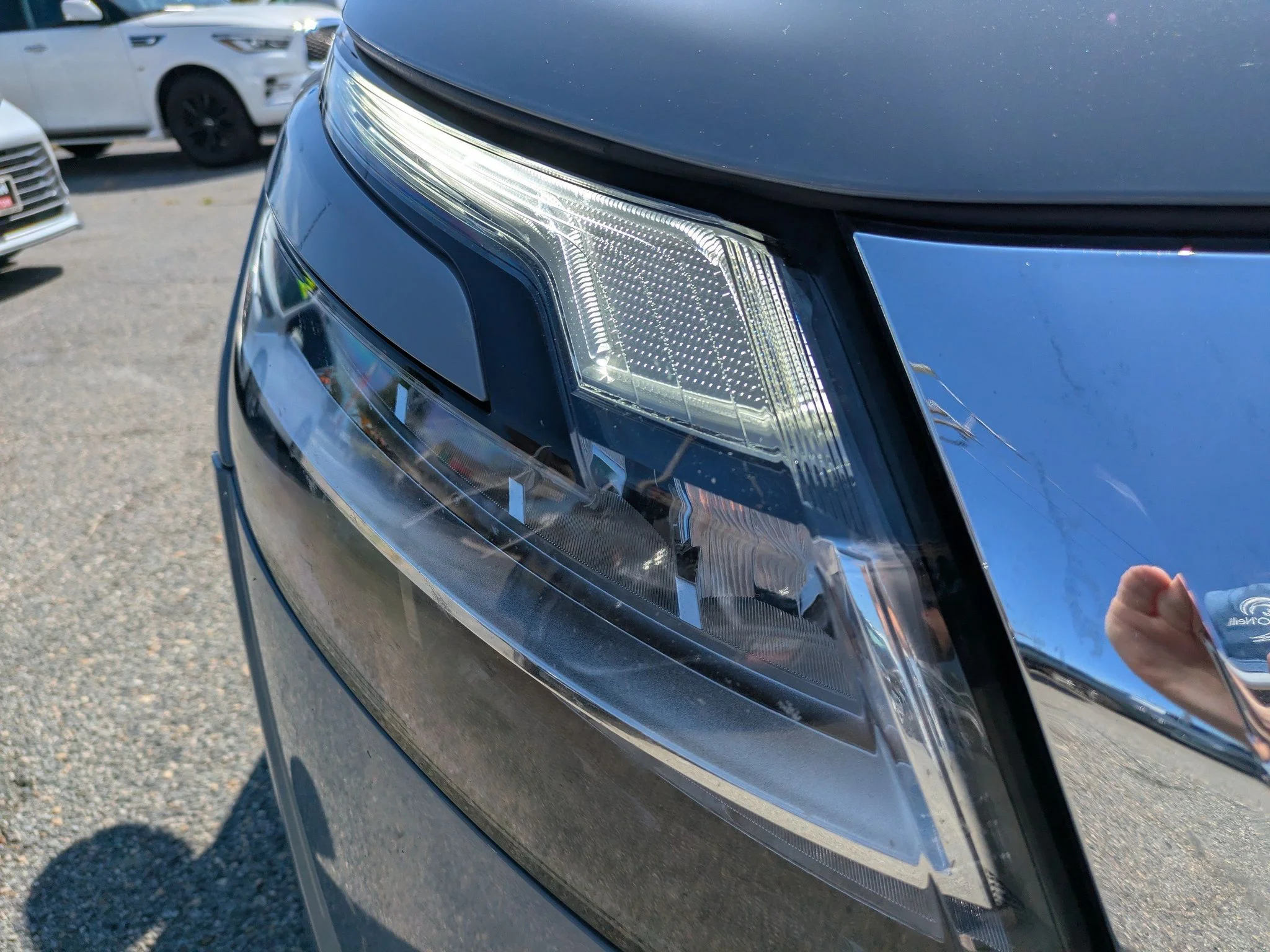 Used 2022 Solid Gray/Super Black Nissan Platinum image 11