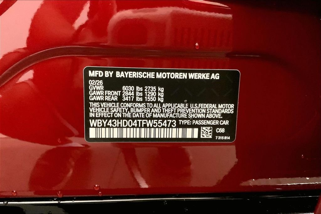 New 2026 Vegas Red Metallic BMW xDrive40 image 10