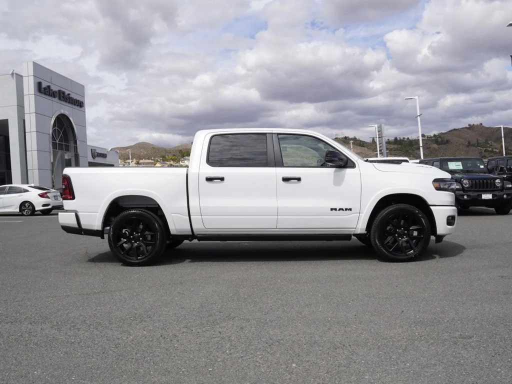 New 2026 Ivory White Tri-Coat Pearl-Coat Exterior Paint RAM Laramie image 2