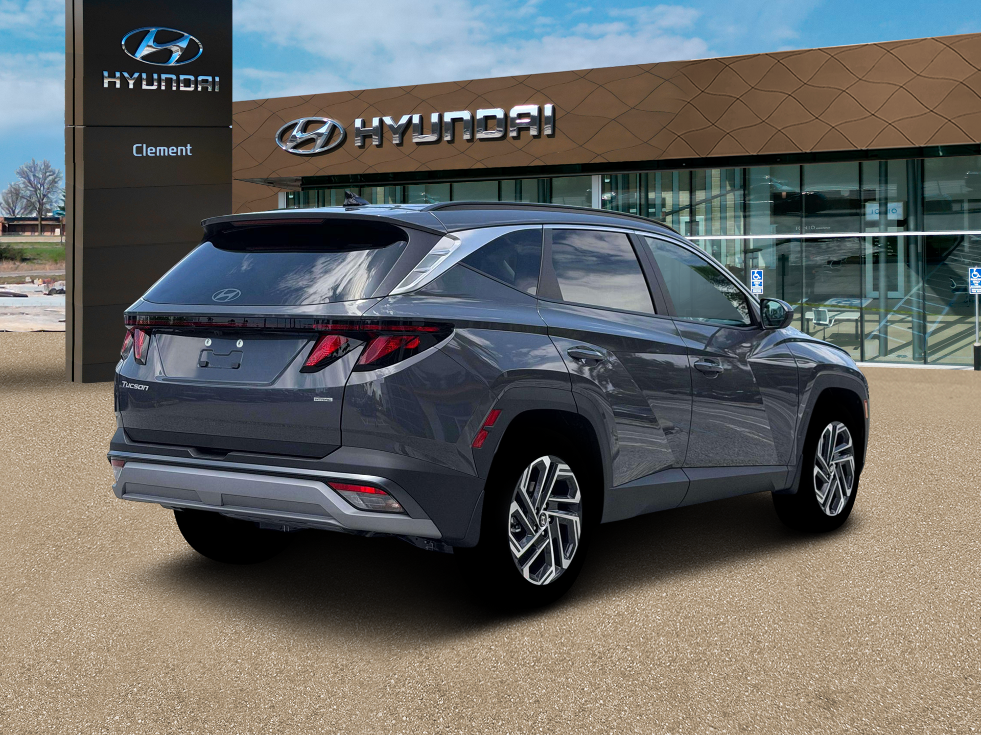 New 2026 Gray Hyundai SEL Plus AWD image 7
