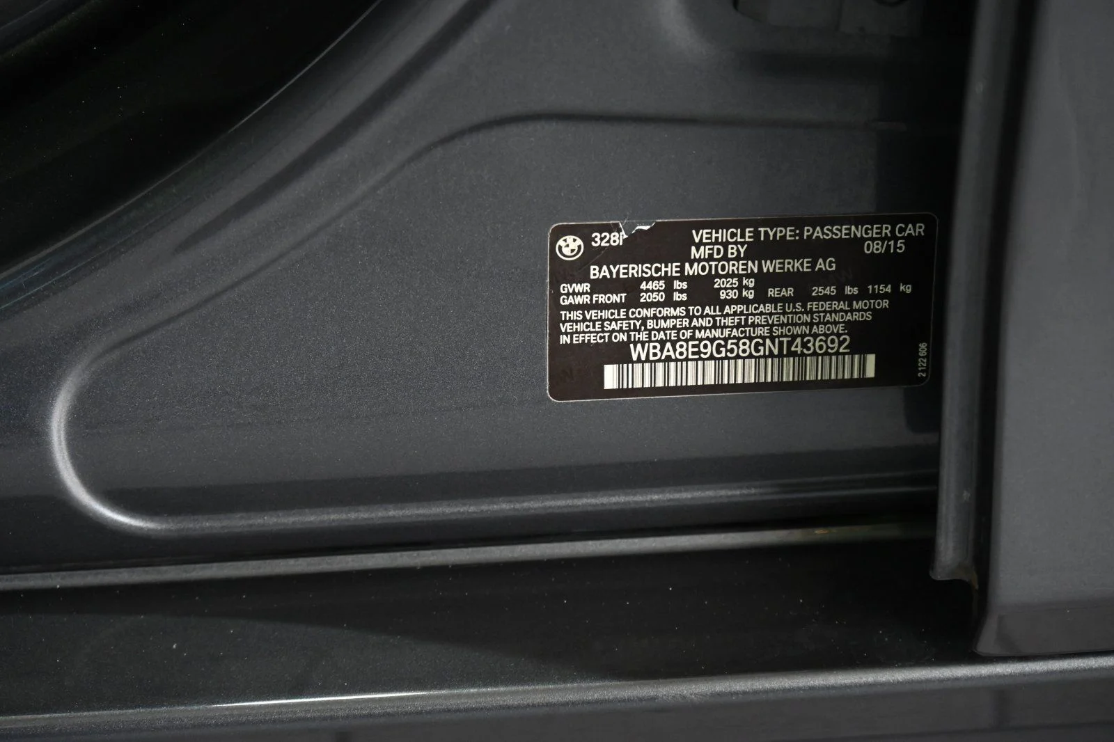 Used 2016 Mineral Grey Metallic BMW 328i image 22