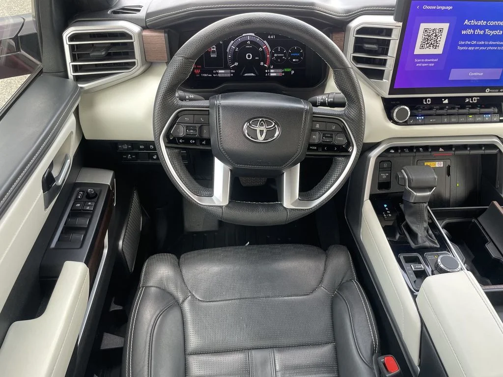 Used 2024 Supersonic Red Toyota Capstone Hybrid image 12