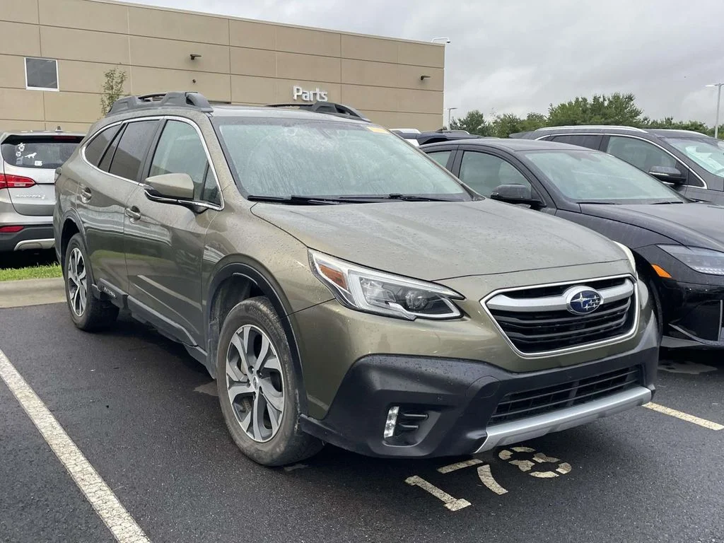 Used 2020 Autumn Green Metallic Subaru Limited XT image 1