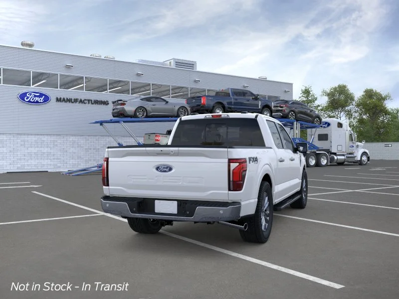 New 2026 Star White Metallic Tri-Coat Ford Lariat® image 8