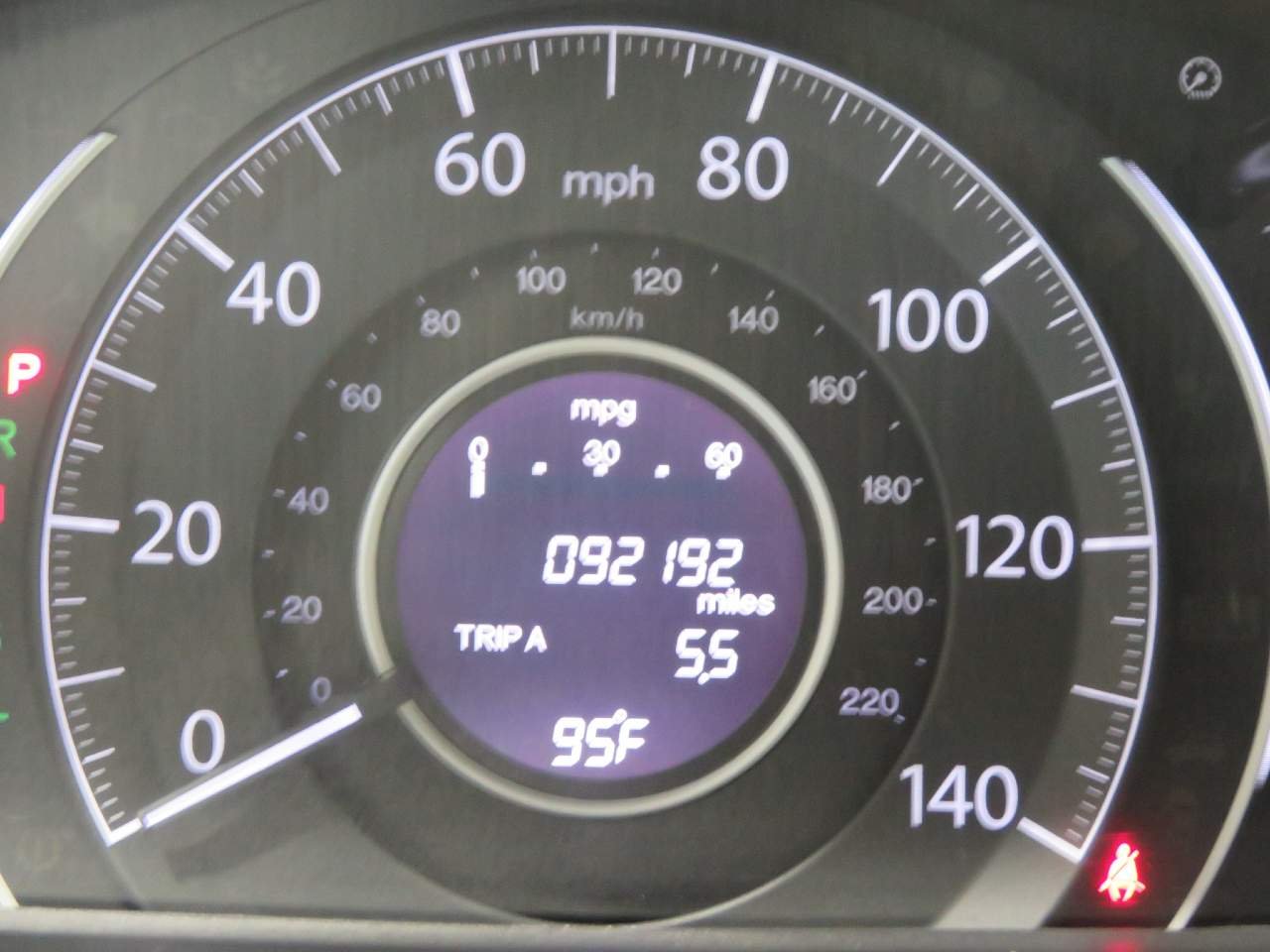 Used 2015 Obsidian Blue Pearl Honda LX image 19