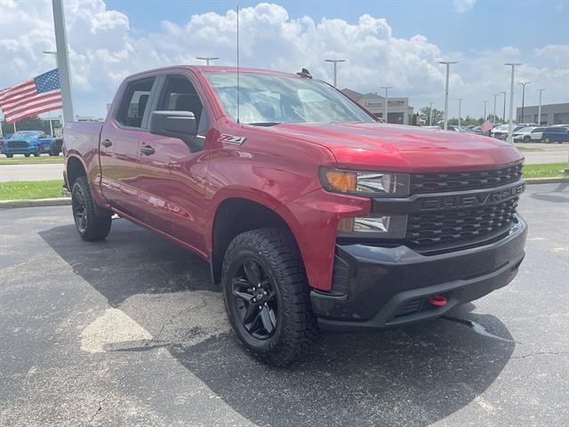 Certified Used 2021 CHERRY RED TINTCOAT Chevrolet Custom Trail Boss image 32