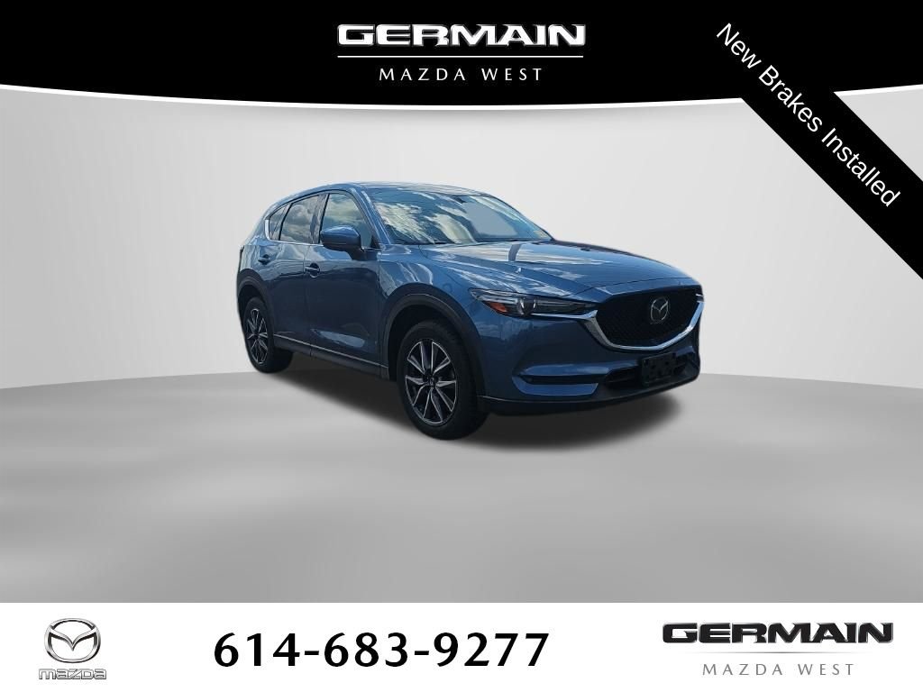 Used 2017 Blue Mazda Grand Touring image 1