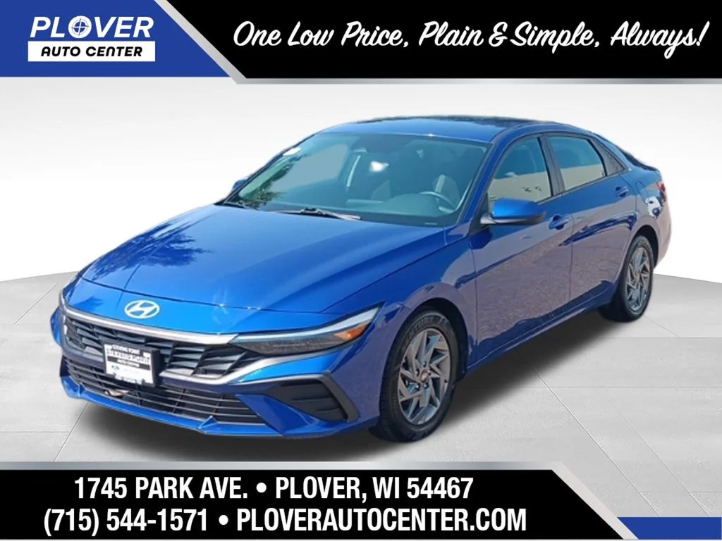 Used 2024 Intense Blue Hyundai SEL image 1