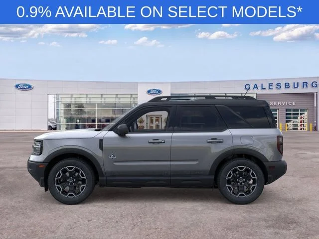 New 2026 Carbonized Gray Metallic Ford Outer Banks® image 3