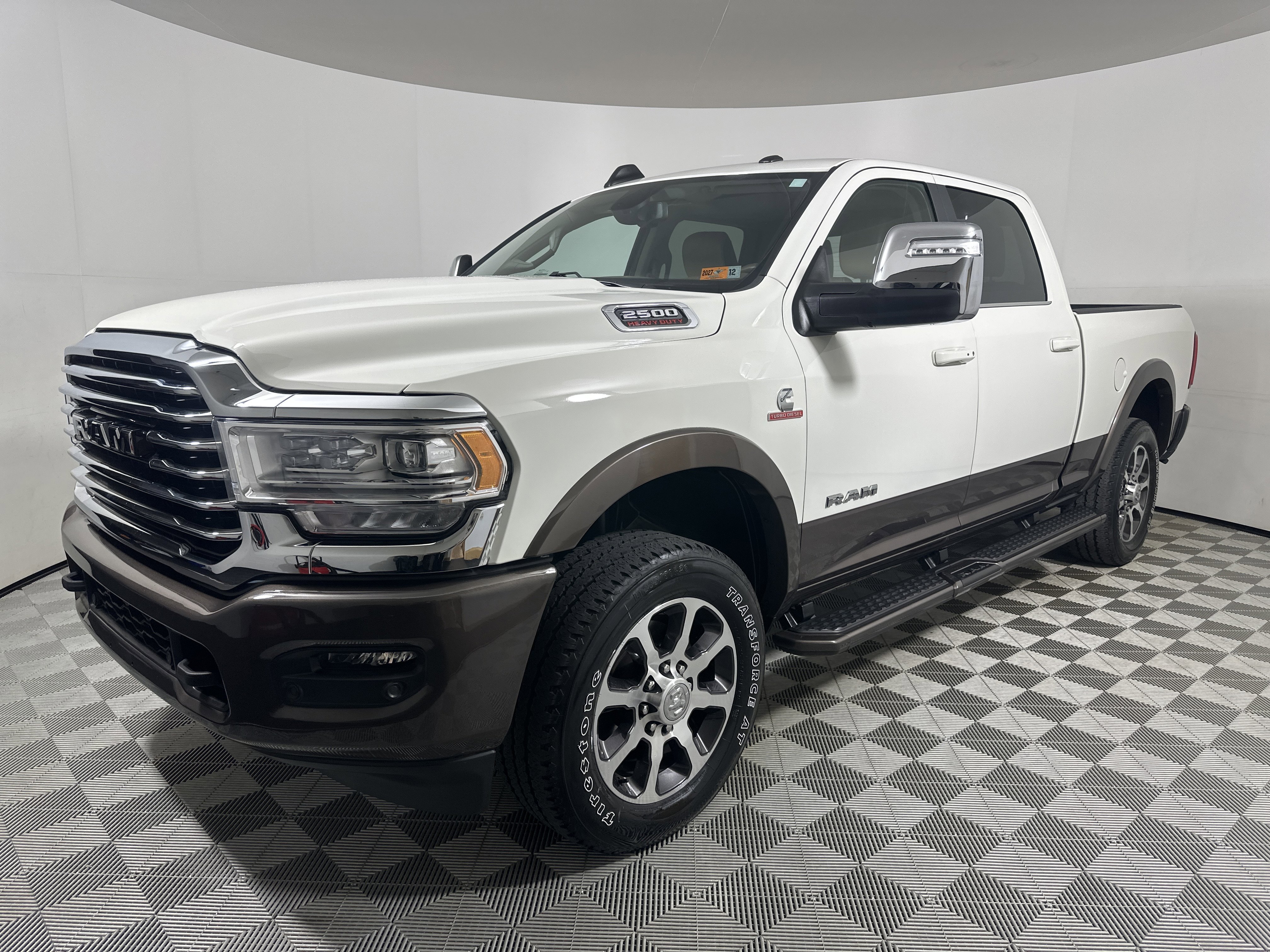 Used 2024 Pearl White Ram Longhorn image 3