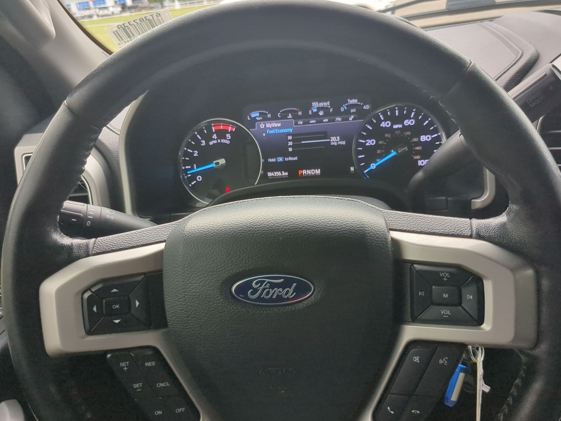Used 2020 Star White Metallic Tri-Coat Ford LARIAT image 12