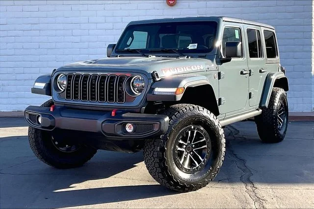 New 2026 Gray Jeep Rubicon image 1